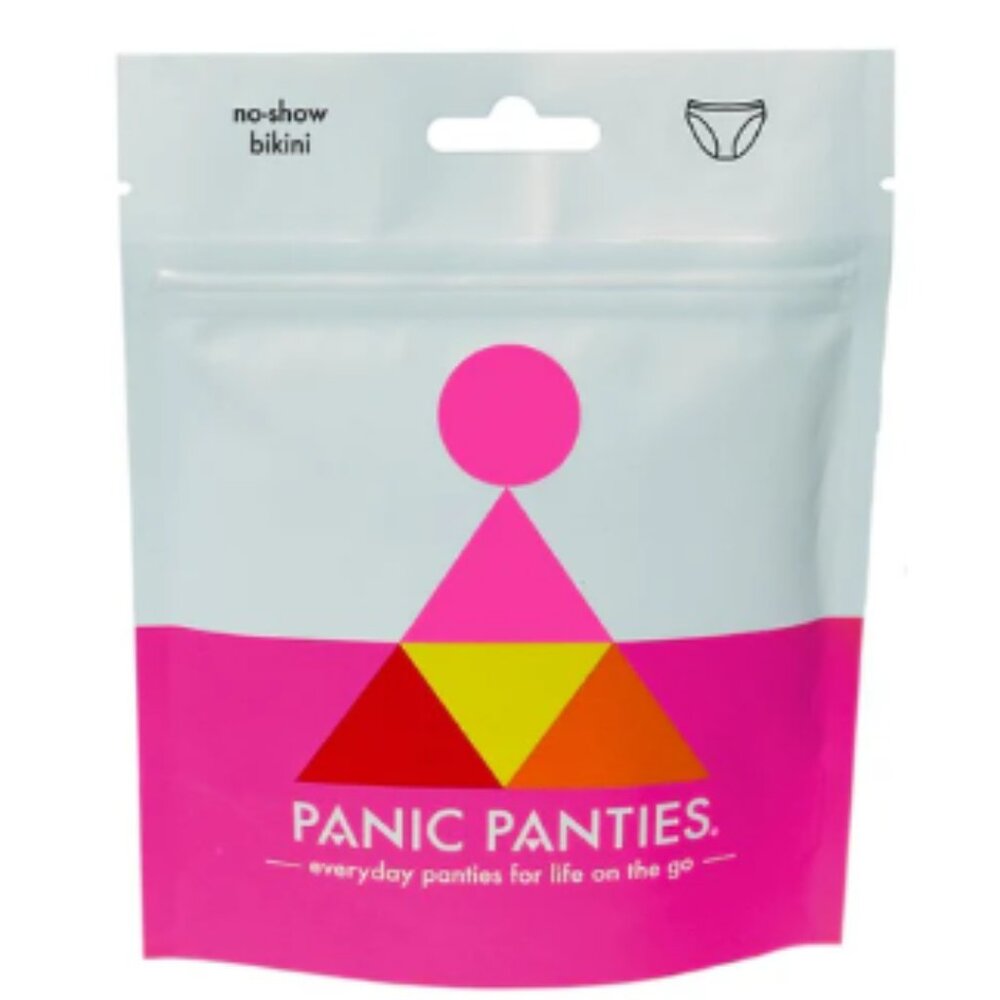 EVERYDAY PANTIES FOR LIFE ON-THE GO!!!! BLACK NO-SHOW BIKINI